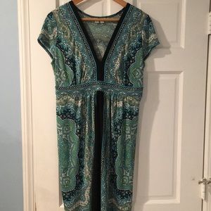 London Times Stained Window Dress